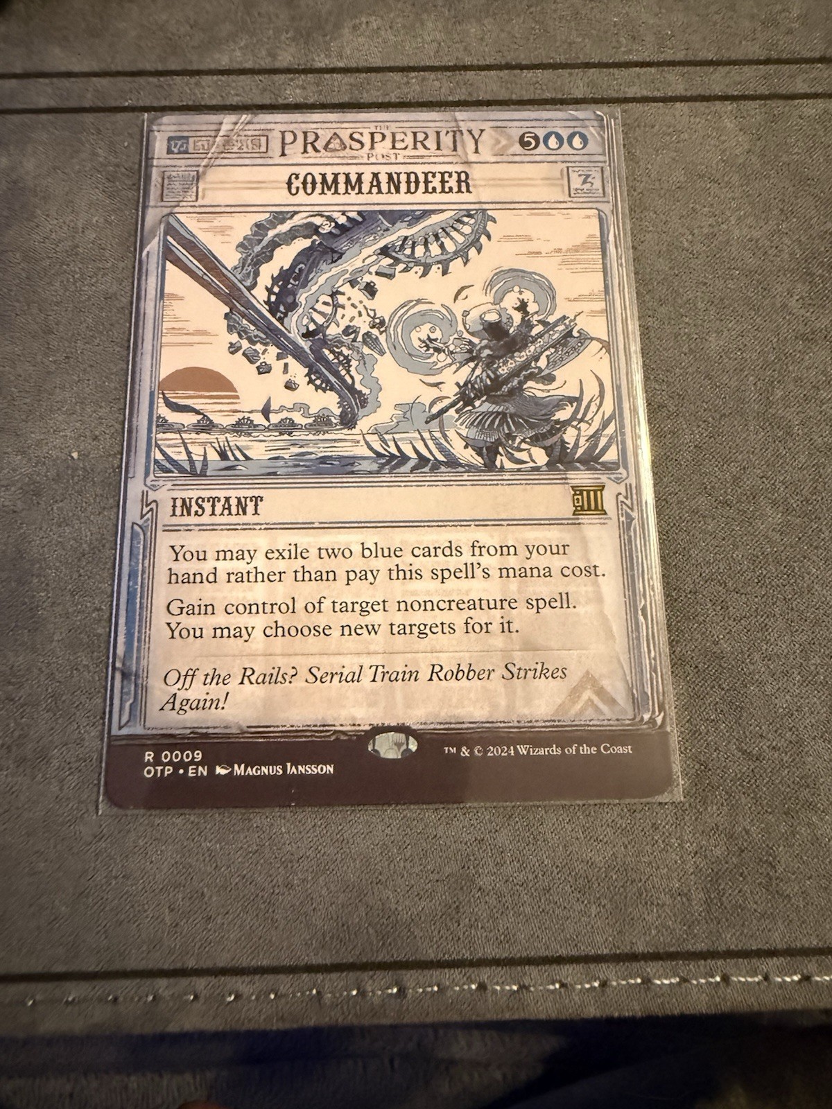 Commandeer - Outlaws of Thunder Junction: Breaking News - NM MTG