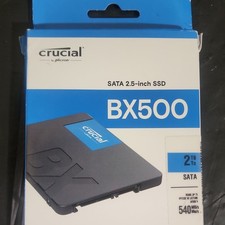 Crucial BX500 2TB 2.5in SATA III Internal SSD 540MB/s CT2000BX500SSD1