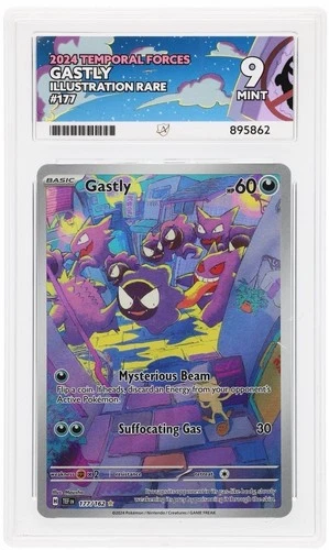 ACE 9 Gastly 177/162 Illustration Rare Temporal Forces