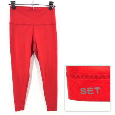 SET Active Leggings Womens Small High Rise Workout Yoga Stretch Performance 