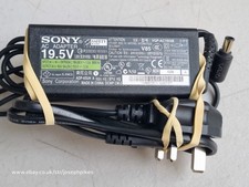 PSU 19.5V 3.3A 65W Sony ADP-65UH VGP-AC19V48 6.5x4.4mm Charger. Genuine Sony Vai