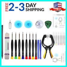 Upgraded 18 PCS Phone Screen Repair Kit, Suction Cup Pliers Opening Repair Ki...
