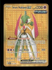 Iron Valiant ex Hyper Rare Holo SV04: Paradox Rift 261/182 NM on eBay