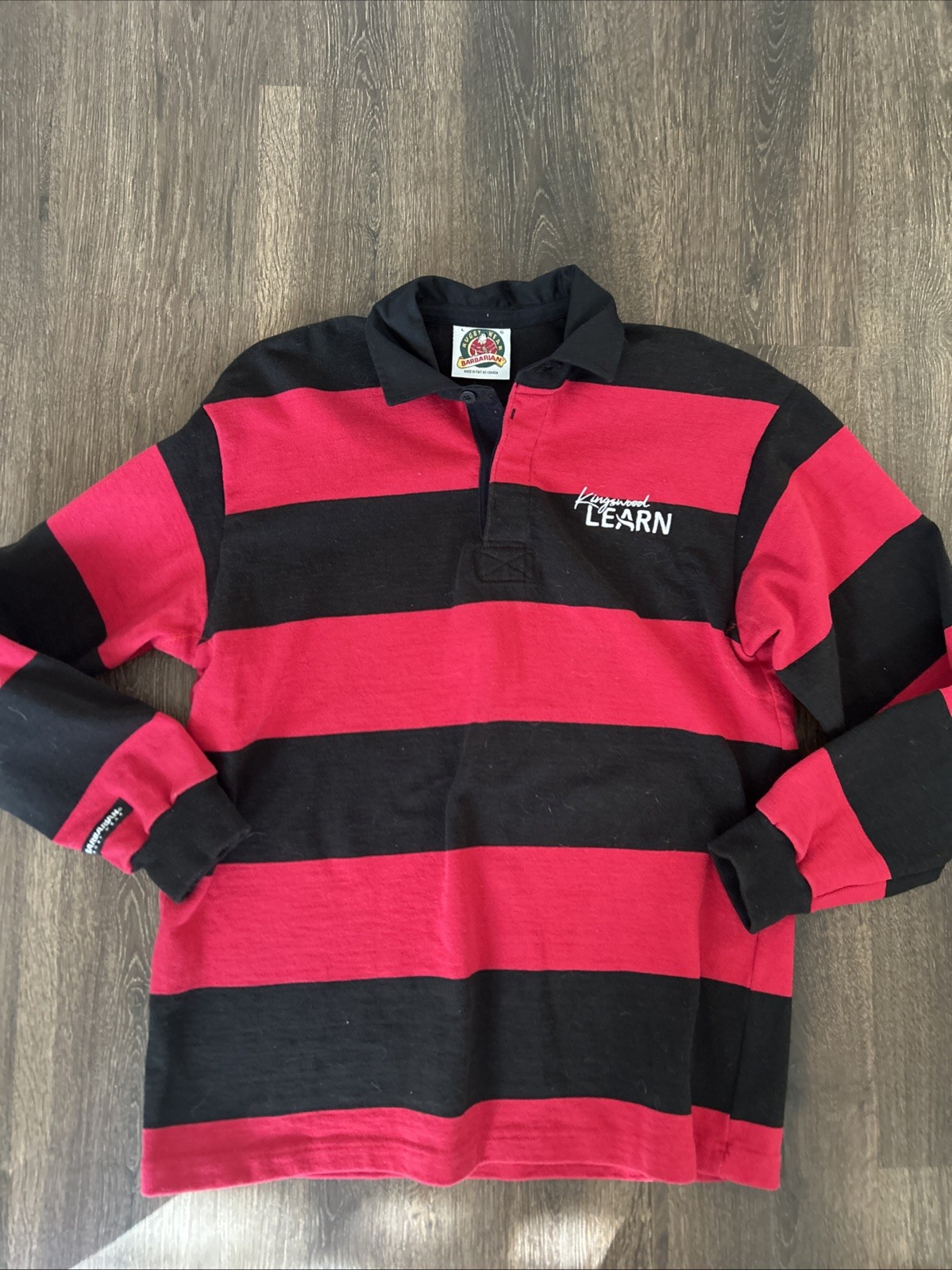 Vintage Barbarian Rugby Shirt Men