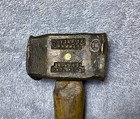 VTG. CUSTANITE 1-1/2 LB. BRASS/COPPER HAMMER N.Y. — photo 3