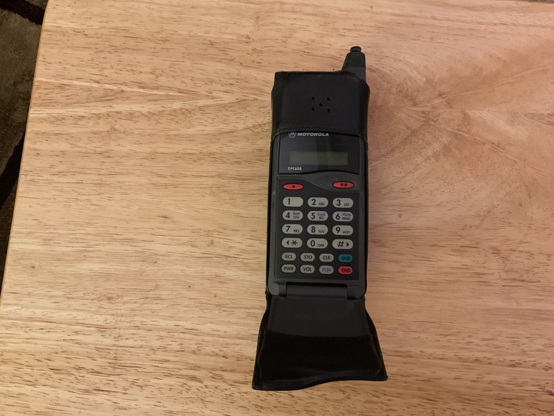 Vintage Motorola DPC650 Phone Only Untested Charger Not Included