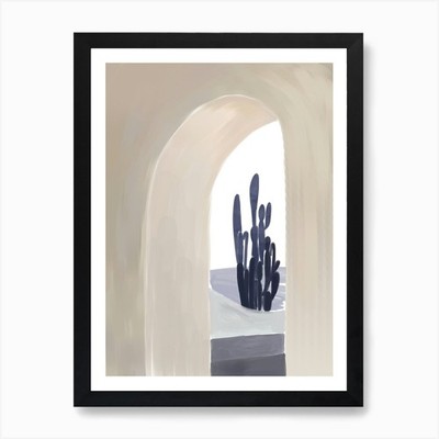 Kaktus Kunstdruck gerahmt Wandbild Poster Leinwanddruck Bild