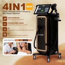 4-in-1 Diode Laser Pico IPL RF Hair Removal Skin Rejuvenation Tattoo Removal
