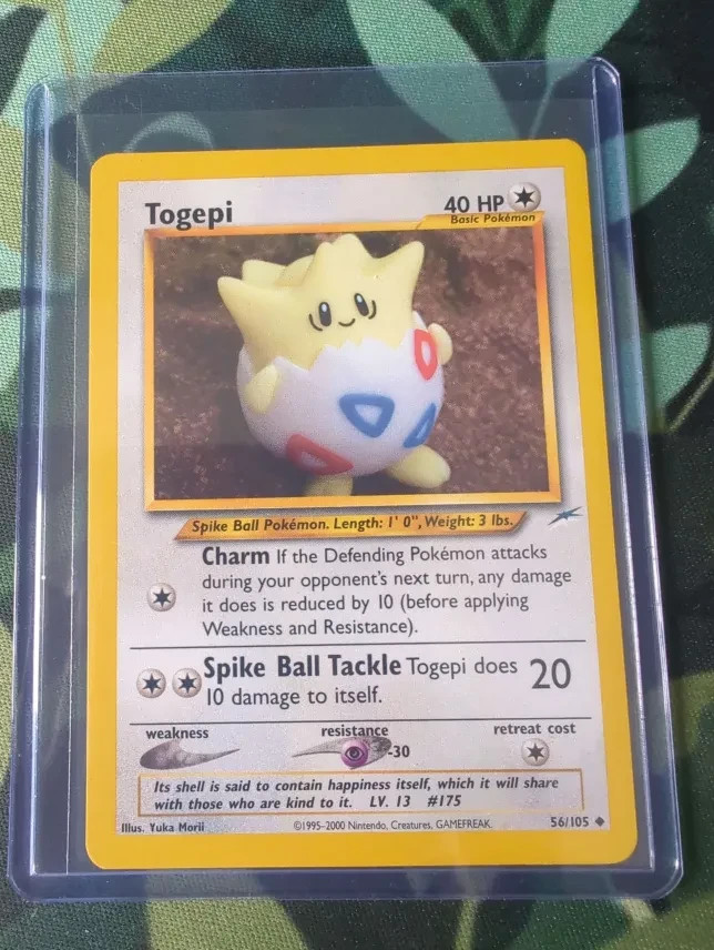 Togepi 56/105 Neo Destiny Regular Near Mint Condition Vintage Rare