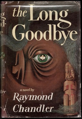 The Long Goodbye, Raymond Chandler (Book Club Edition) - Houghton Mifflin, 1954