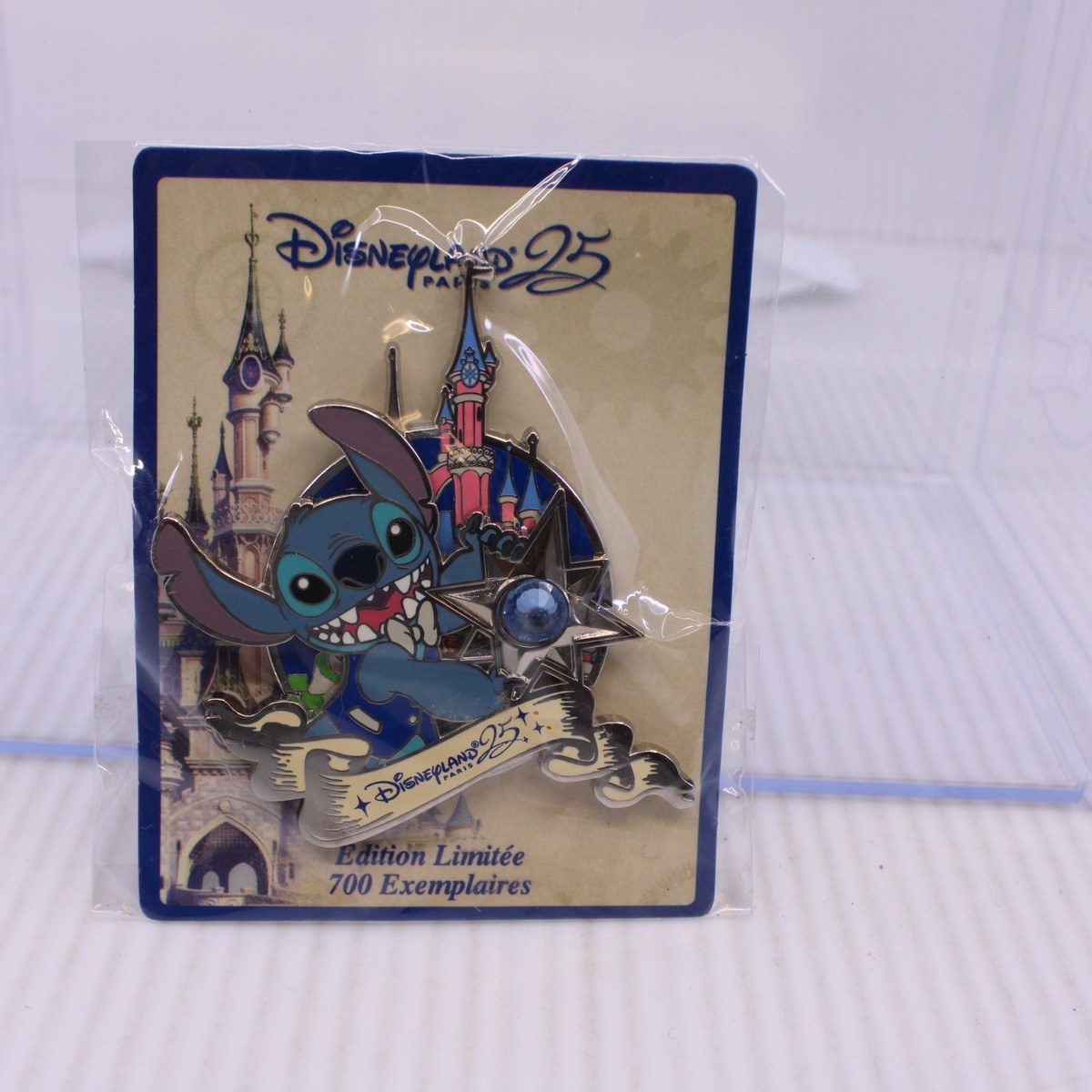 B5 Disney DLP DLRP Disneyland Paris 25th Anniversary LE 700 Pin