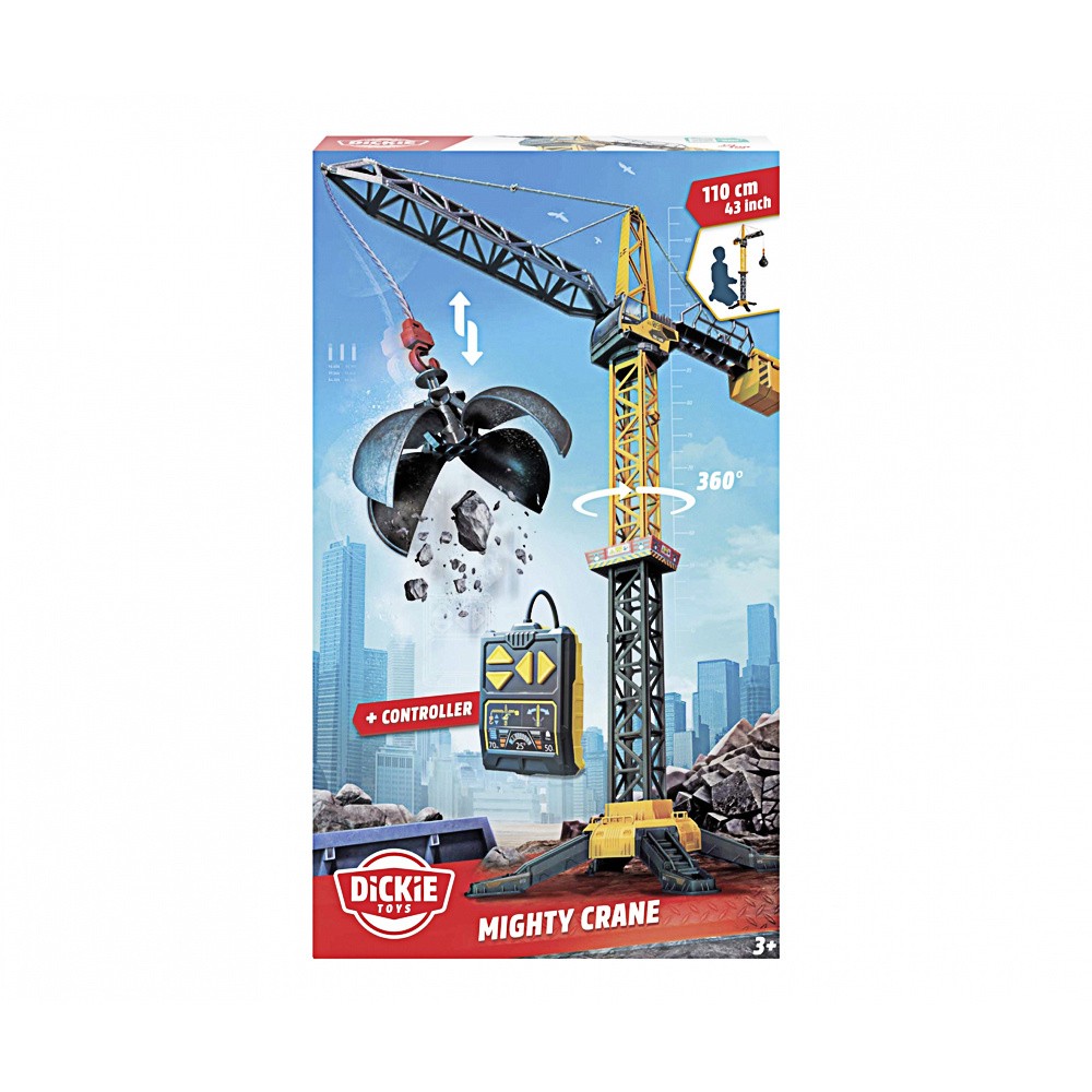 Dickie Toys Baufahrzeug Modell Mighty Crane Fertigmodell Baufahrzeug Modell (203729022) - Image 2