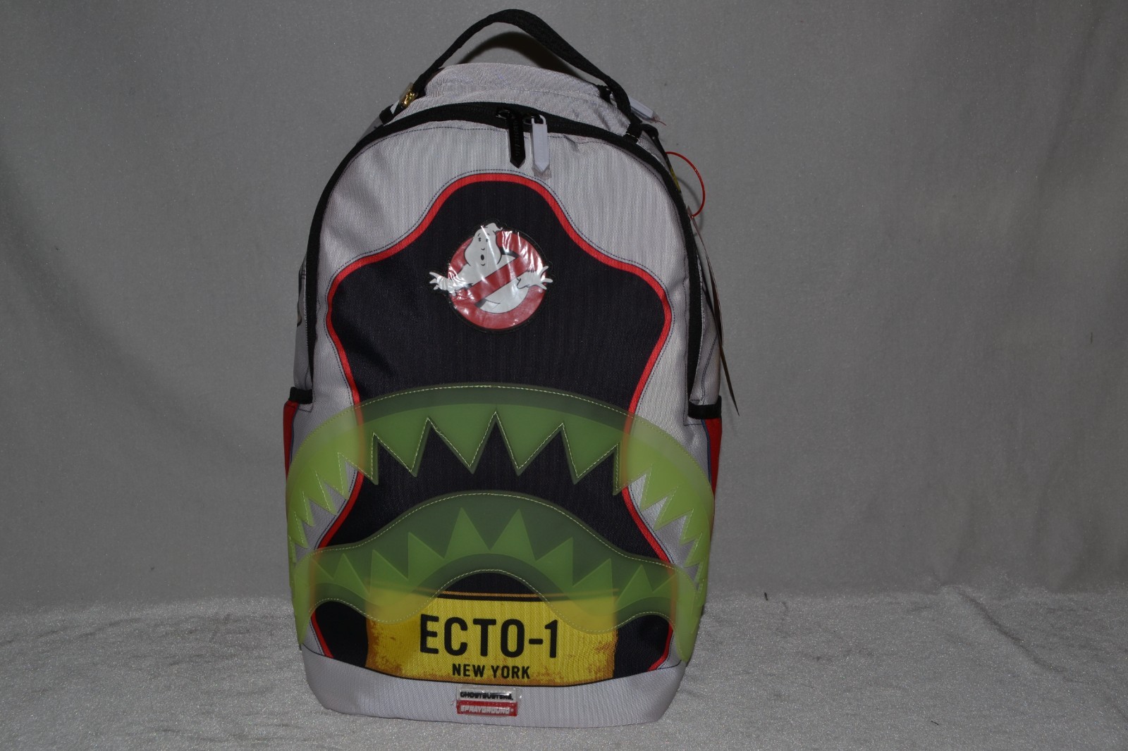 SPRAYGROUND  GHOSTBUSTERS ECTO-SHARK BACKPACK LIGHTS UP  BRAND NEW