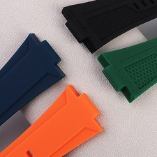 12mm Silicone Rubber Watchband Strap For Tissot PRX Super Player T137.410/407