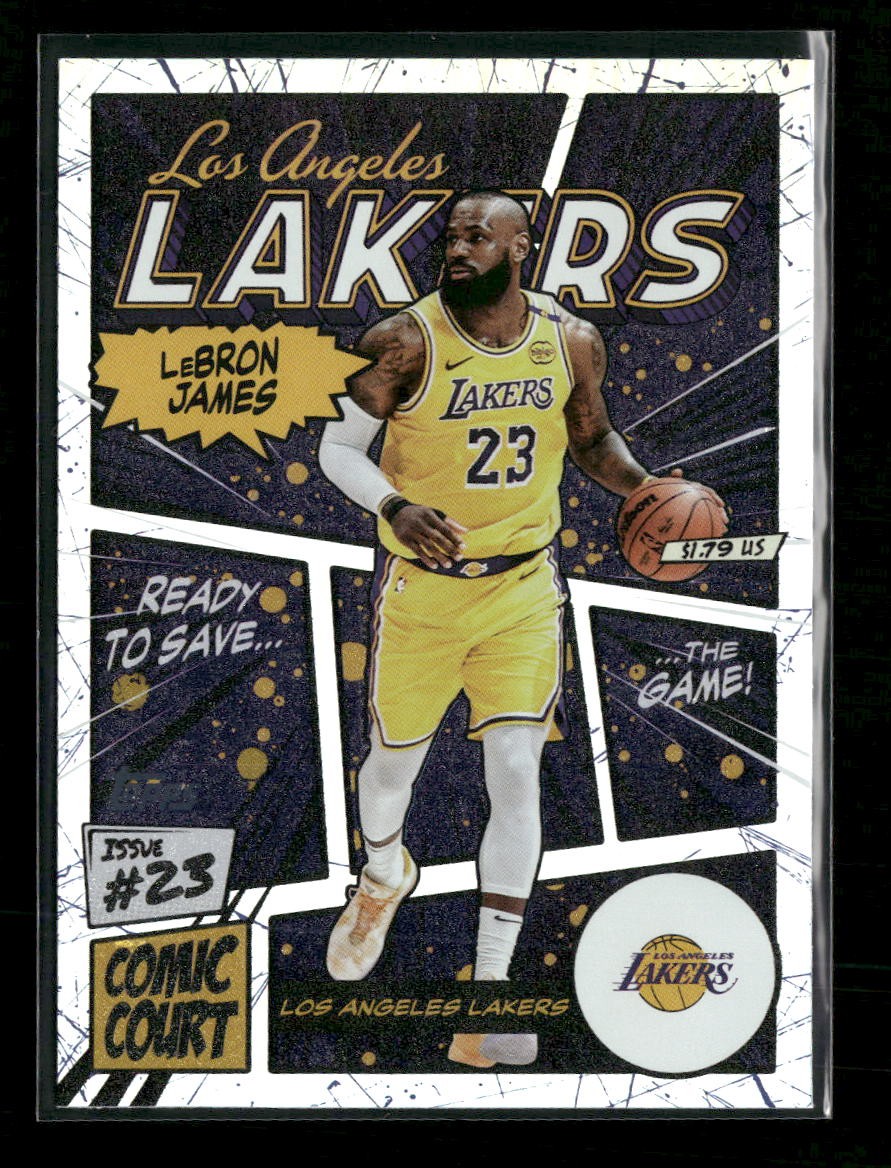 2025-26 Topps Comic Court LeBron James #CC-1