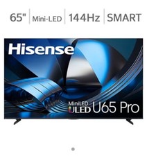 Hisense 65" U6 Pro Series Mini LED ULED 4K UHD HDR Gaming AI Smart Fire TV 6...