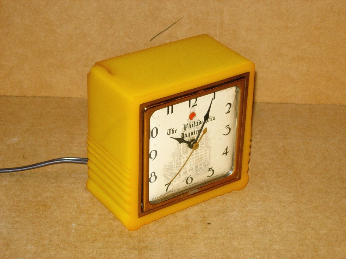 Art Deco Collectible 1920-1949 Time Period Manufactured Clocks for