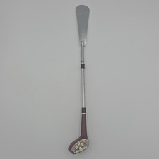 Vintage Novelty Golf Club Handle Shoehorn Metal Golfer Gift Item Driver