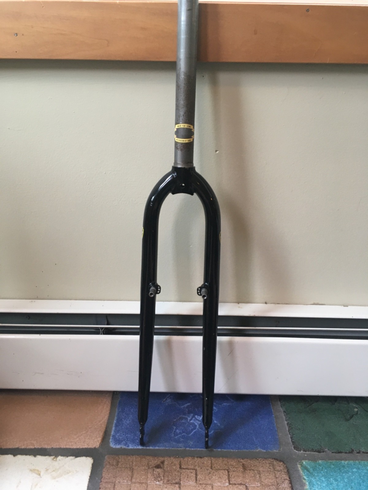 Soma Curved MTB Canti Fork 26" Tange Infinity CrMo Steel, Suspension Corrected,