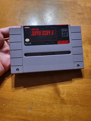Super Nintendo SNES Super Scope 6 CARTRIDGE ONLY UNTESTED AS IS - Picture 1 of 4
