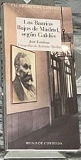 Los Barrios Bajos De Madrid, Según Galdós by Jose Esteban (Spanish Edition/ PBK)