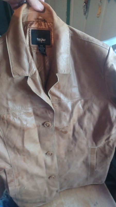 Mossimo Leather Jacket 20W