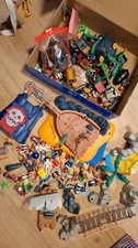 Playmobil Piratenkonvolut mit ganz vielen Figuren und Zubehör, Schiffswrack