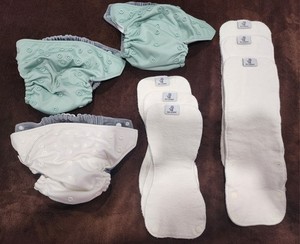 Rumparooz OBV Diapers and Hemp Inserts