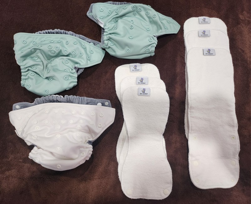 Rumparooz OBV Diapers and Hemp Inserts