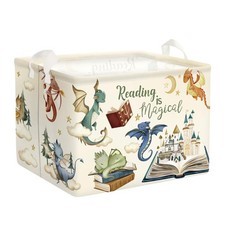 Dinosaur Laundry Hamper Large Storage Basket Cartoon Dino Collapsible Parents...
