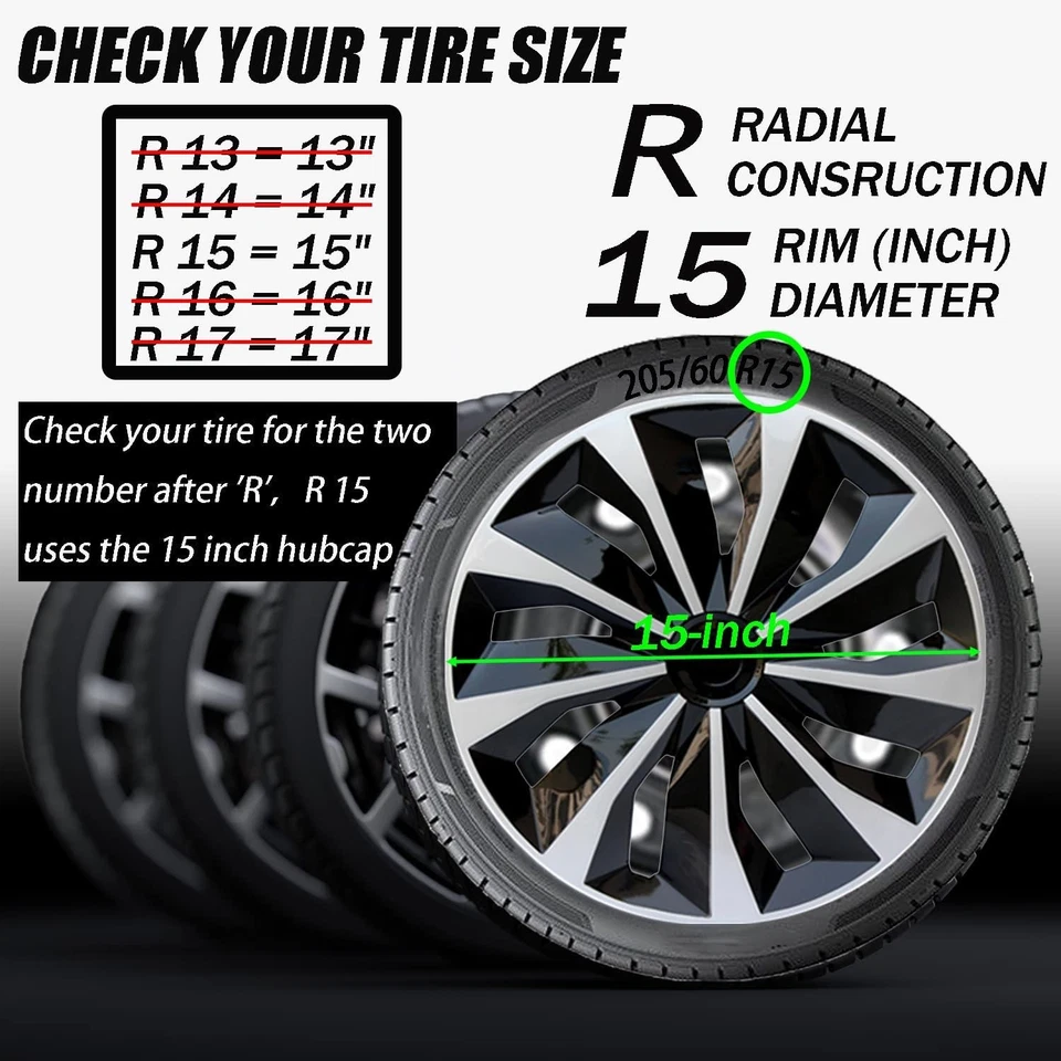 Крышки колес аксессуары для Mini Cooper колпаки ступицы R15 подходят для стальных ободов колес - Изображение 3 из 4