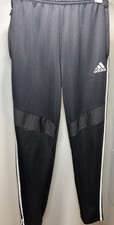 Adidas Men s Track Pants Size L Black 3-Stripe Athletic Joggers