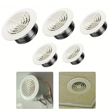 Stylish Round Wall Interior Vent Grille Cover with Adjustable Features