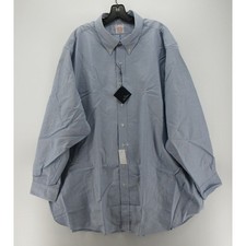 Brooks Brothers Shirt Men 19 Blue Oxford Cloth OCBD Traditional Orginal Polo NEW