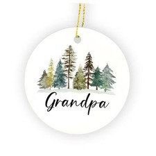 Grandpa Ornament, Best Grandpa Gifts for Christmas from Grandkids Grandpa-2