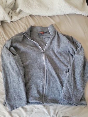Merrell Jacket Women's large Heather  gray Full Zip Outdoor Lightweight