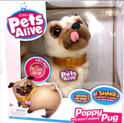 Pets Alive Poppy the Booty Shakin' Pug Zuru