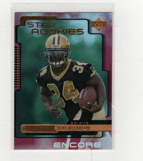 Ricky Williams Upper Deck Encore #196 Base