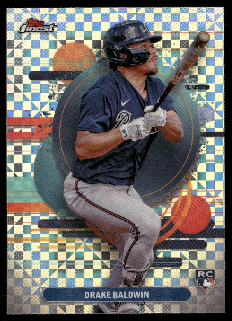 2025 Finest #183 Drake Baldwin Checkerboard Uncommon RC
