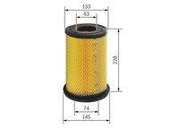 Neu - Bosch F026400199 Luftfilter Passend FüR Nissan