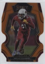 2022 Panini Select Premier Level Orange Prizm Die-Cut 128/199 Myjai Sanders v9t