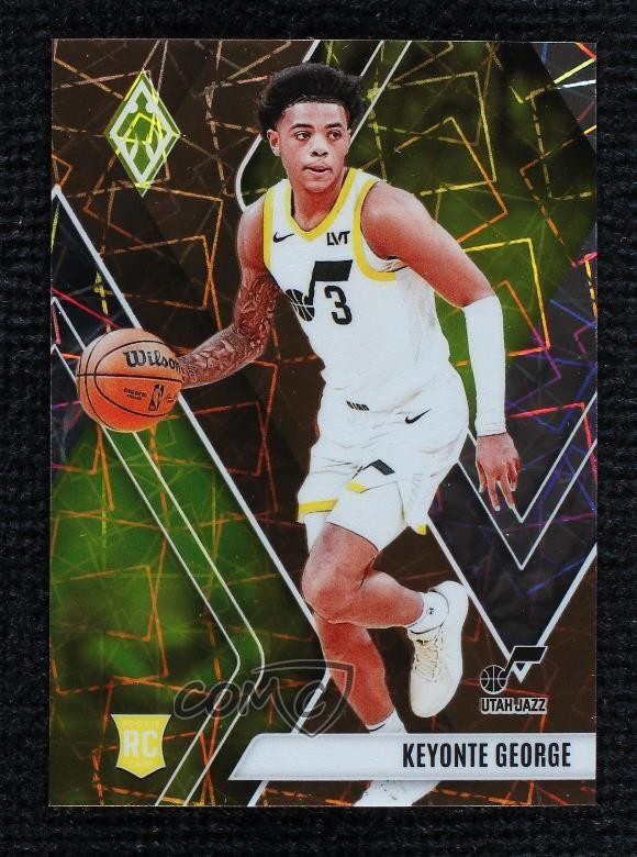 2023-24 Panini Phoenix Rookies Bronze Lazer 29/49 Keyonte George #296 1k9t