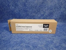 NEW C2G 29300 6-Outlet Power Strip with Surge Suppressor (G68)