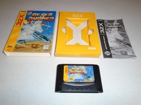 Space Harrier and After Burner (Arcade Ports) ☆☆ CIB Complete (Sega 32X Genesis)