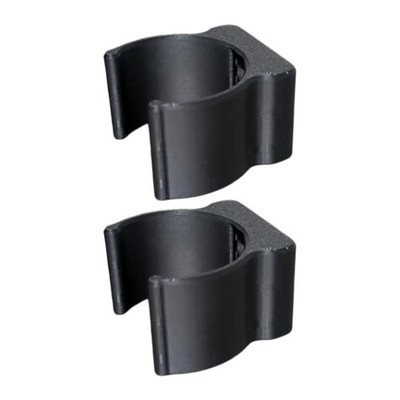 40mm Diameter Pipe Clamp Holder Storage Rack Plastic Tube Mounting Bracket Ideal