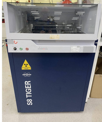 Bruker S8 TIGER Type 2 X-Ray Fluorescence (XRF) Spectrometer   4 kW Tube