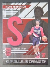 Scoot Henderson 2023-24 Donruss Elite SPELLBOUND 