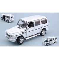 Mercedes G-CLASS White 2014 1:24-27 Welly Auto Stradali -D- Neues Modell