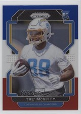 2021 Panini Prizm Rookie Red White & Blue Prizm Tre' McKitty #416 0pp