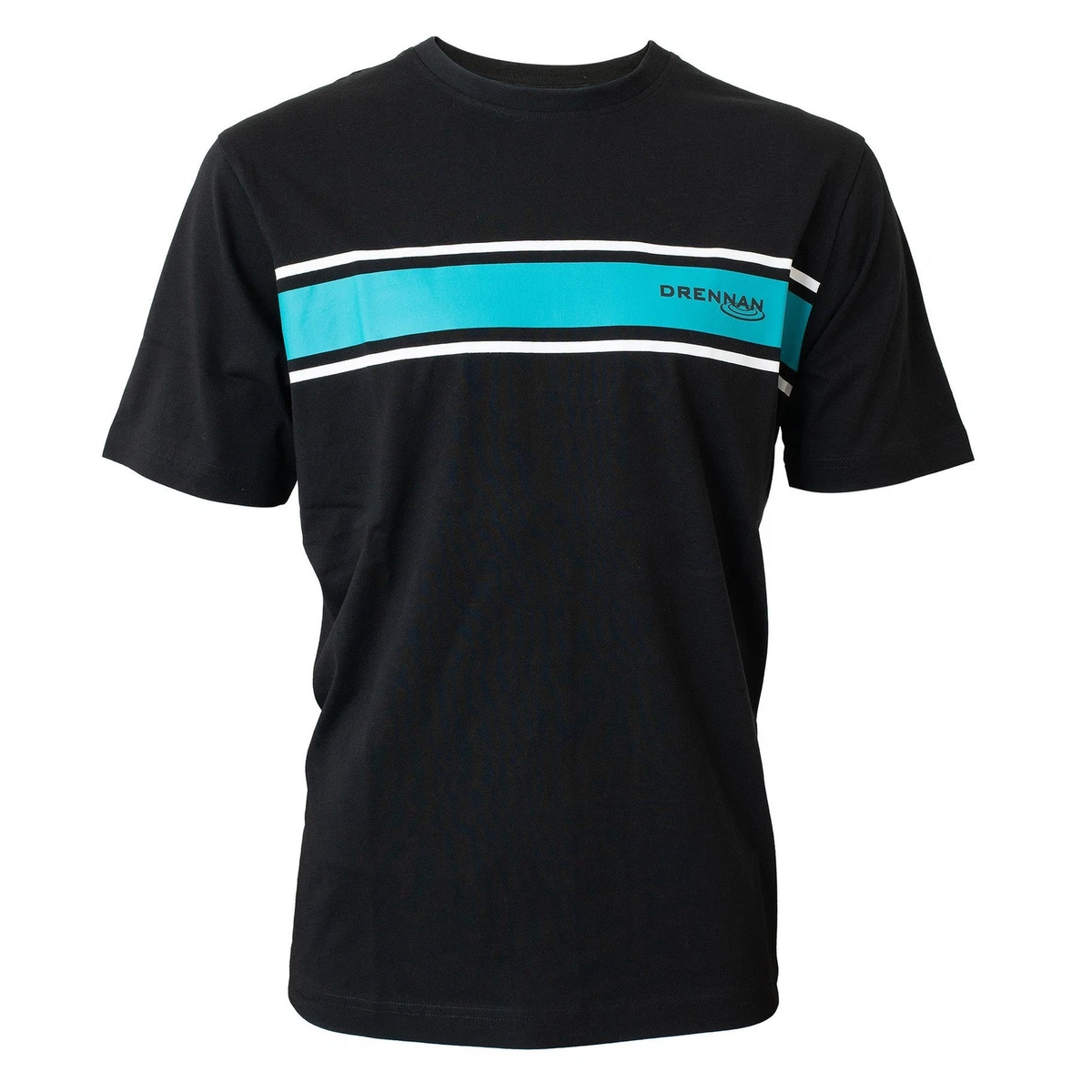 Camiseta Drennan Aqua Stripe